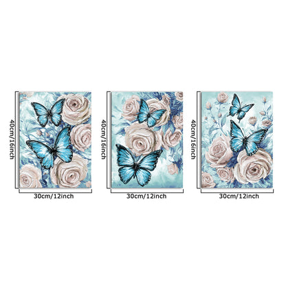 Roses And Butterflies