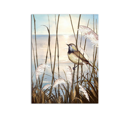 Bird In Reeds