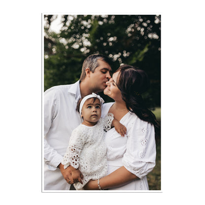 Personalized hanging canvas with family photo