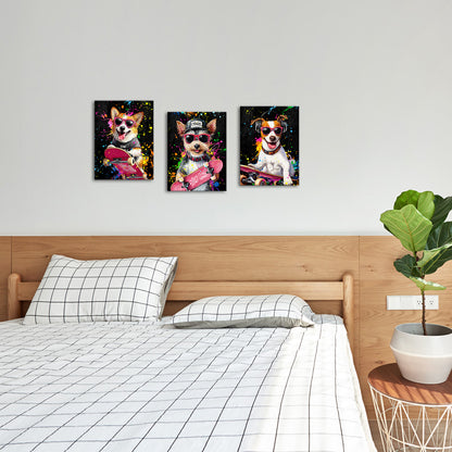 Hip-hop pet custom photo wall decoration