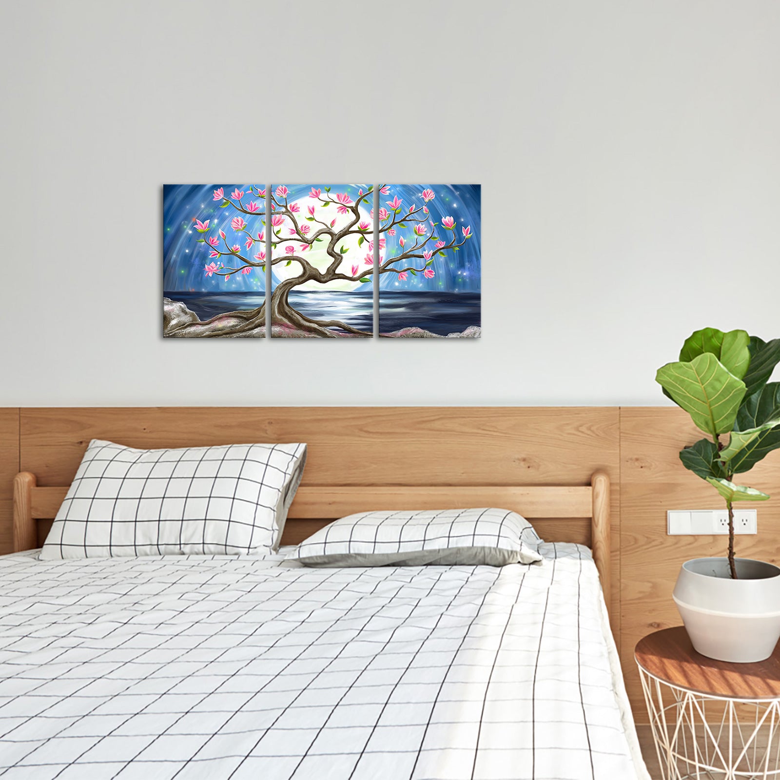 Seascape triptych landscape canvas print online