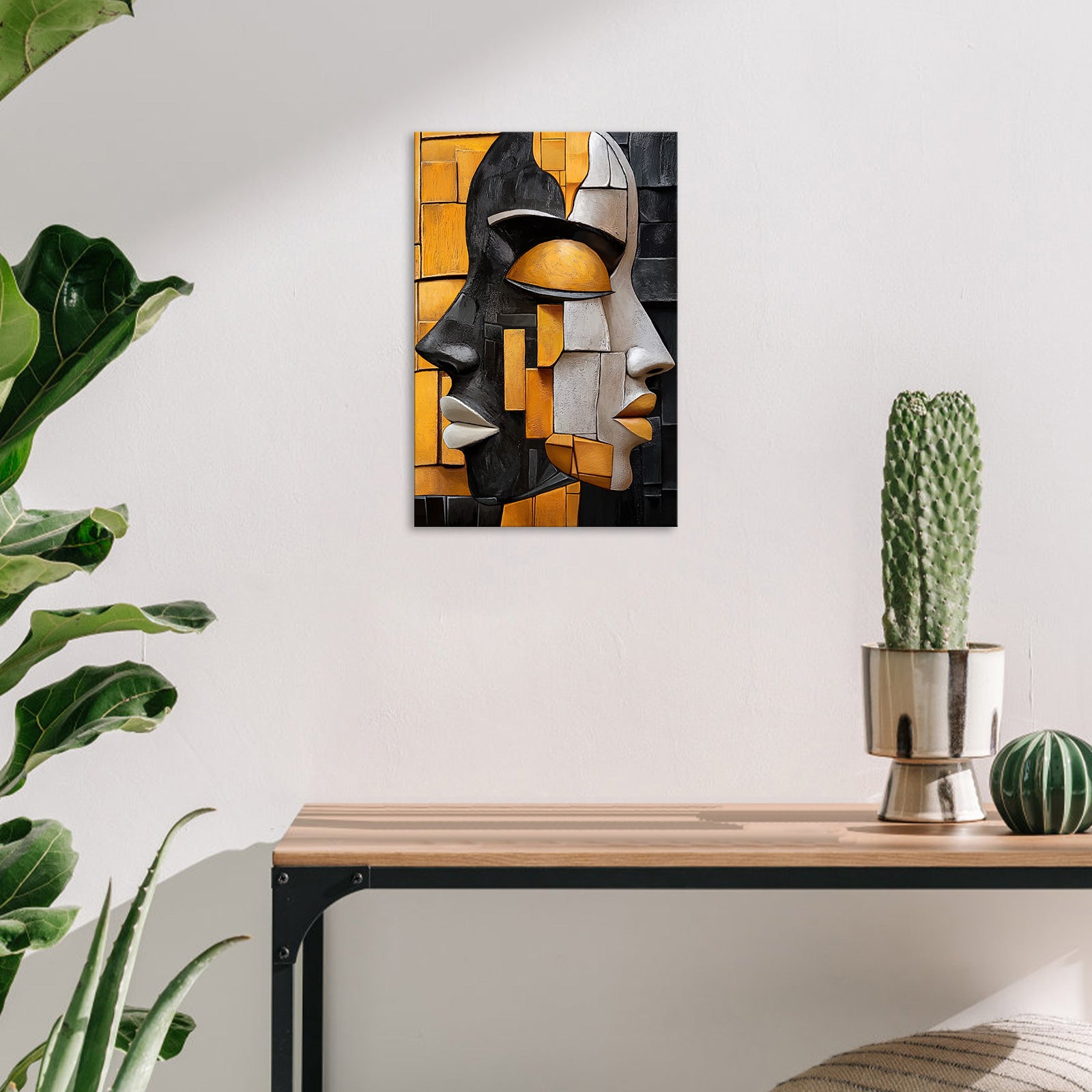Double Sided Abstract Mask