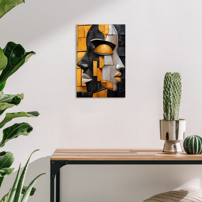 Double Sided Abstract Mask