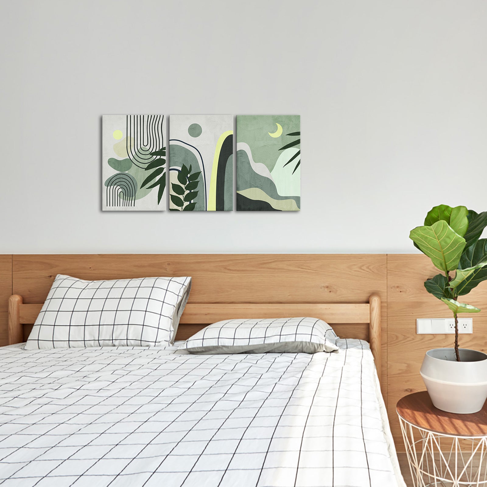 Abstract Bohemian-Inspired Landscape