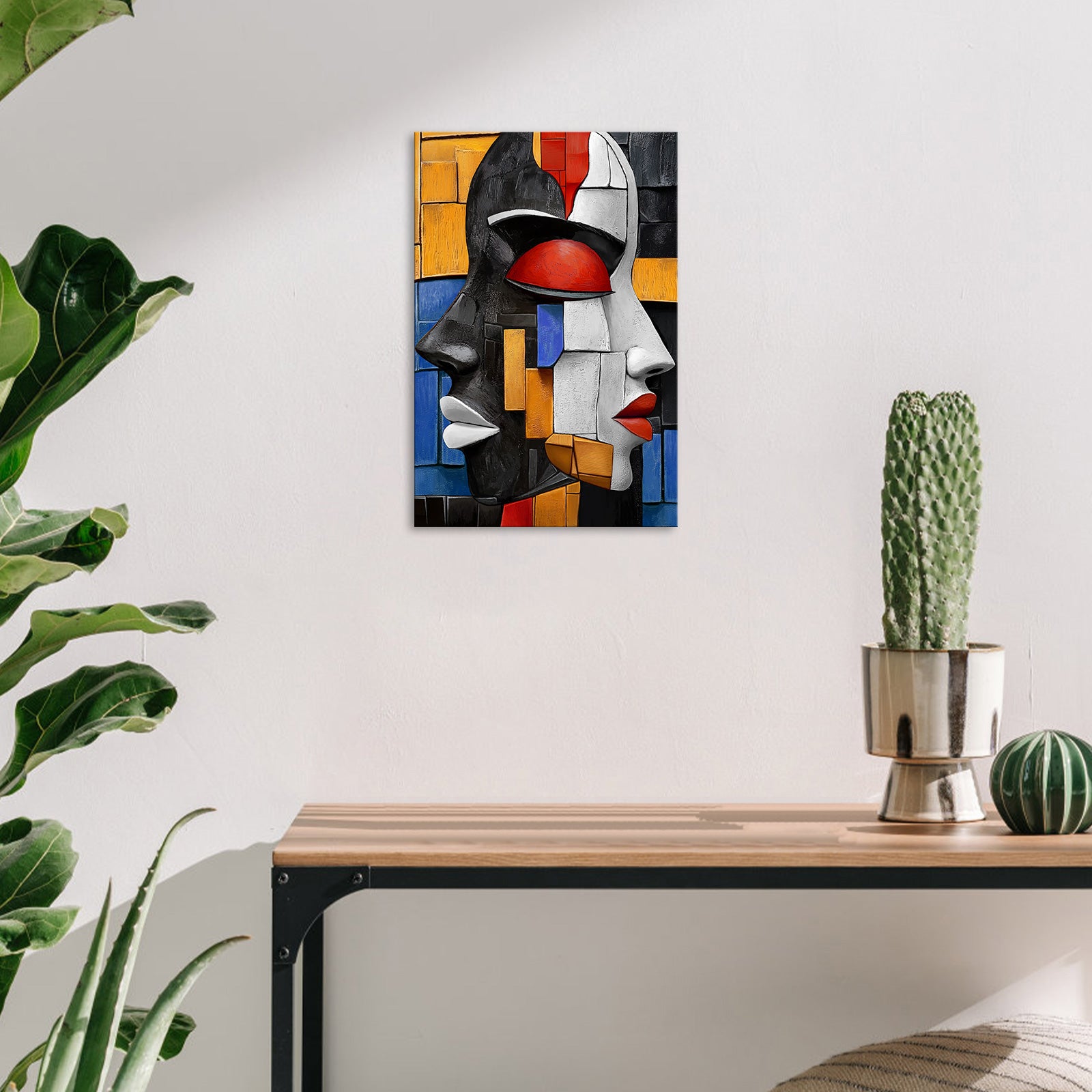 Double Sided Abstract Mask