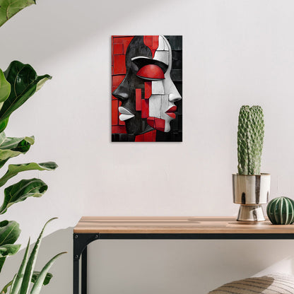 Double Sided Abstract Mask