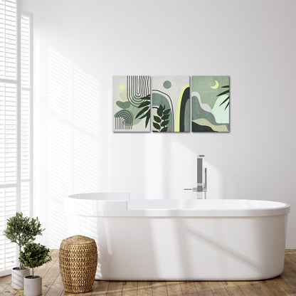 Abstract Bohemian-Inspired Landscape