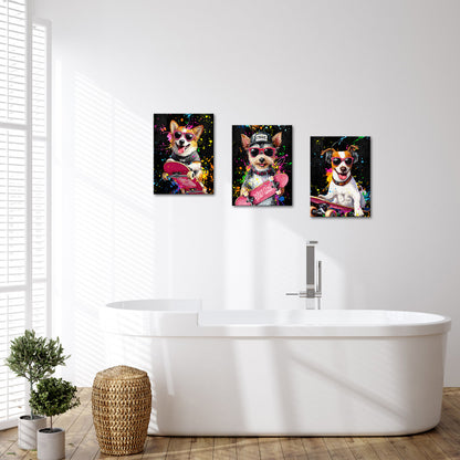 Hip-hop pet custom photo wall decoration