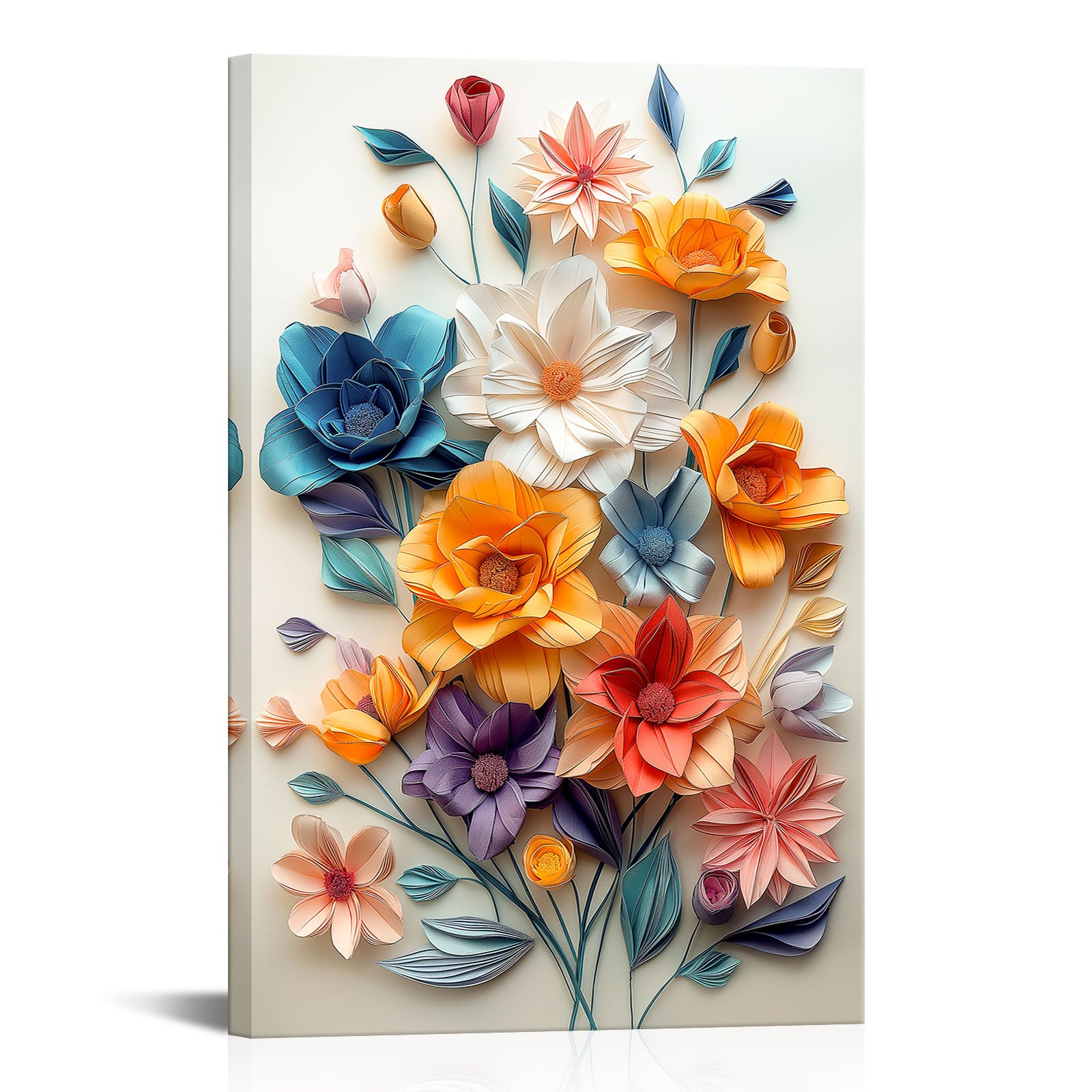 Colorful Paper Flowers