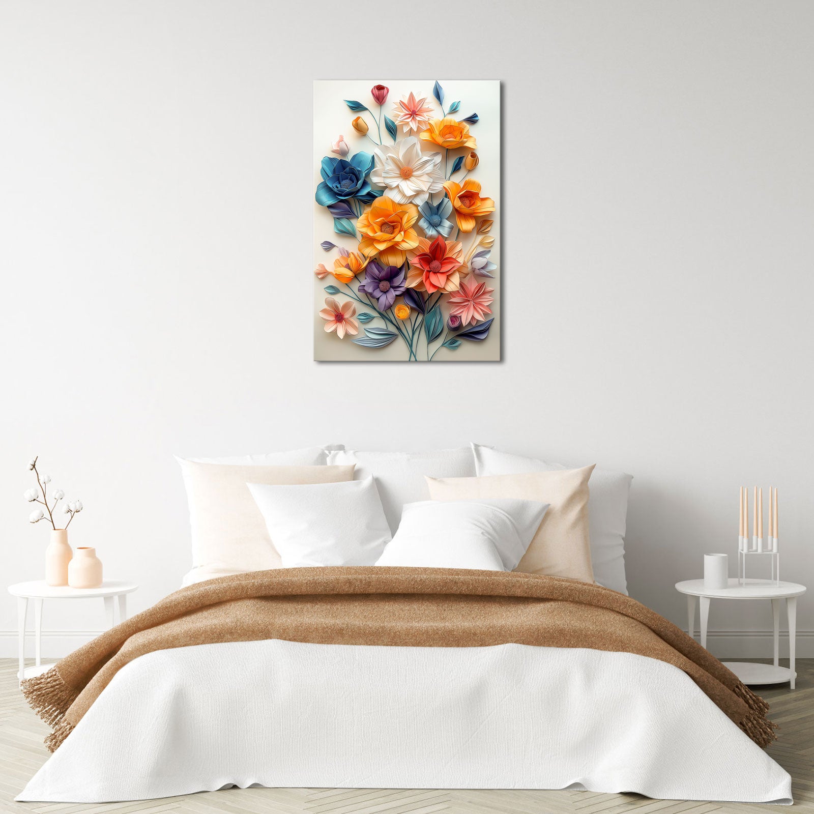 Colorful Paper Flowers