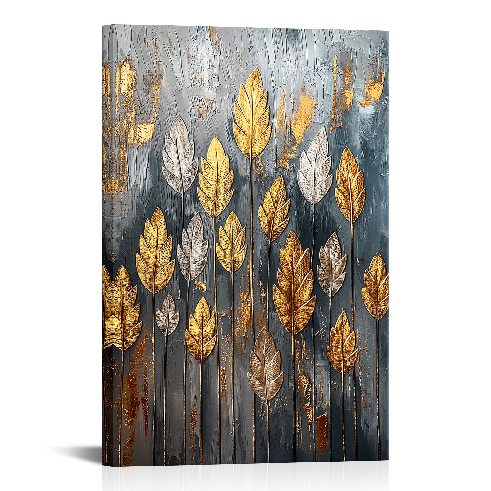 Gold And Silver Leaf