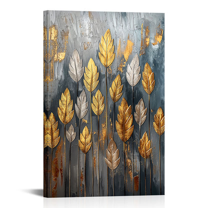 Gold And Silver Leaf
