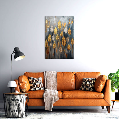 Gold And Silver Leaf