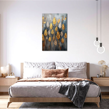 Gold And Silver Leaf