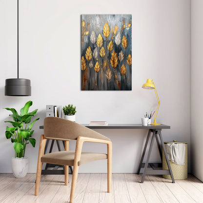Gold And Silver Leaf