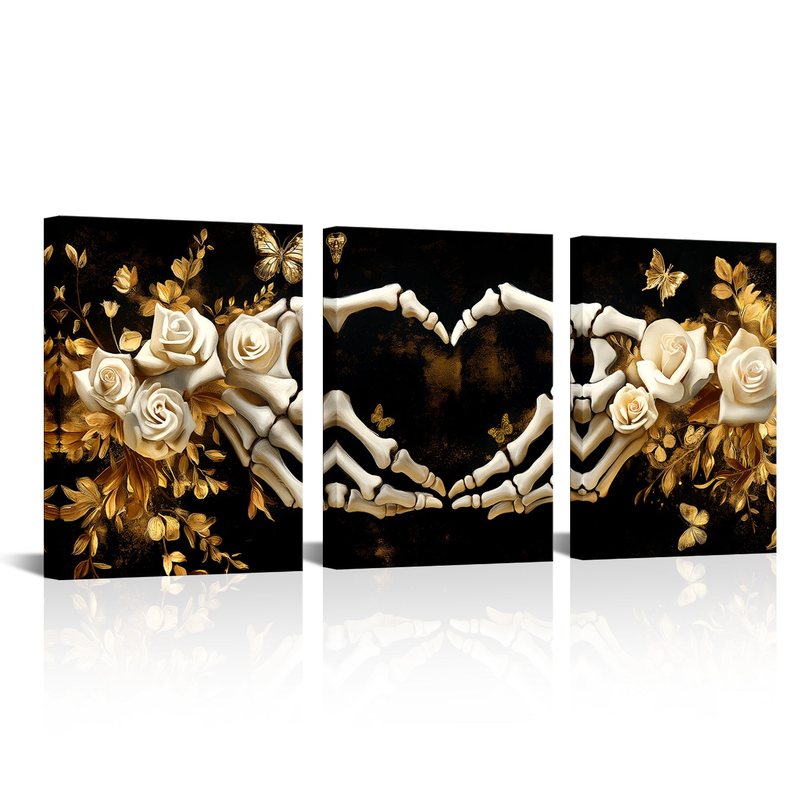 Skeletal budget-friendly canvas prints with fast shipping