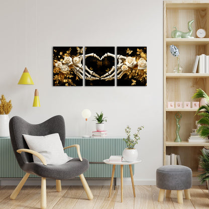 Skeletal budget-friendly canvas prints with fast shipping