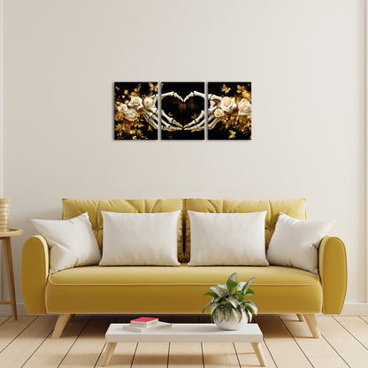 Skeletal budget-friendly canvas prints with fast shipping