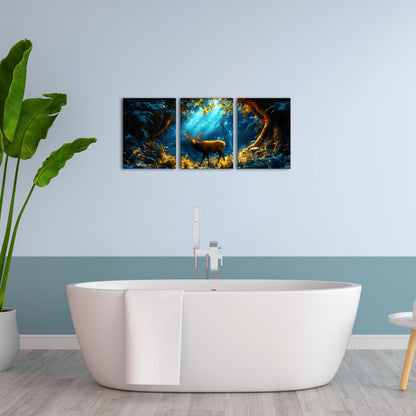 High quality canvas print for sale forest elk art