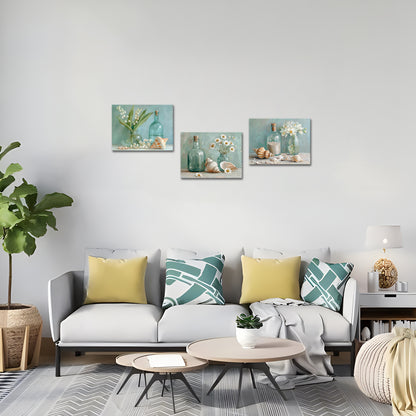 Summer beach symbol photography print art suitable for bathroom