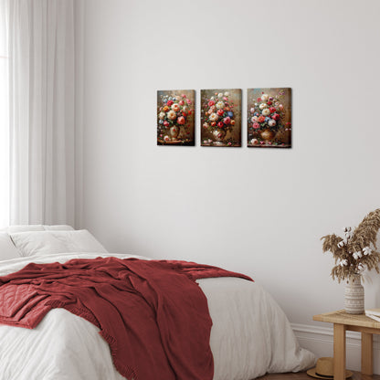 Vintage Bouquet Artwork Custom Canvas Prints