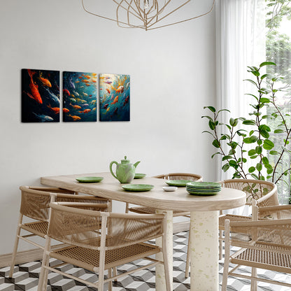 Fantasy Ocean World Split Canvas Print