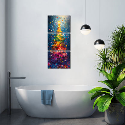 Split Christmas Tree Wall Art Decoration Limited Time Offer