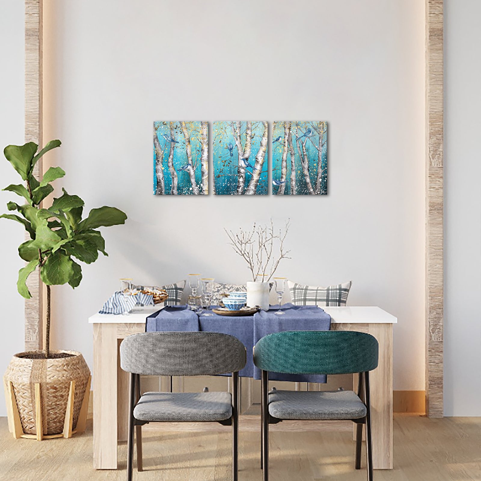 30x40 Artwork Woods Landscape Home Decor Ready to Hang