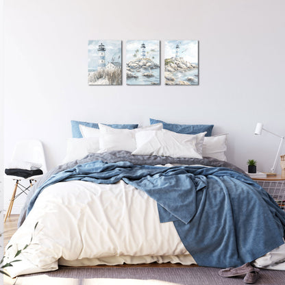 Seaside scenery multi-piece canvas beautiful scenery print artwork