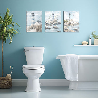 Seaside scenery multi-piece canvas beautiful scenery print artwork