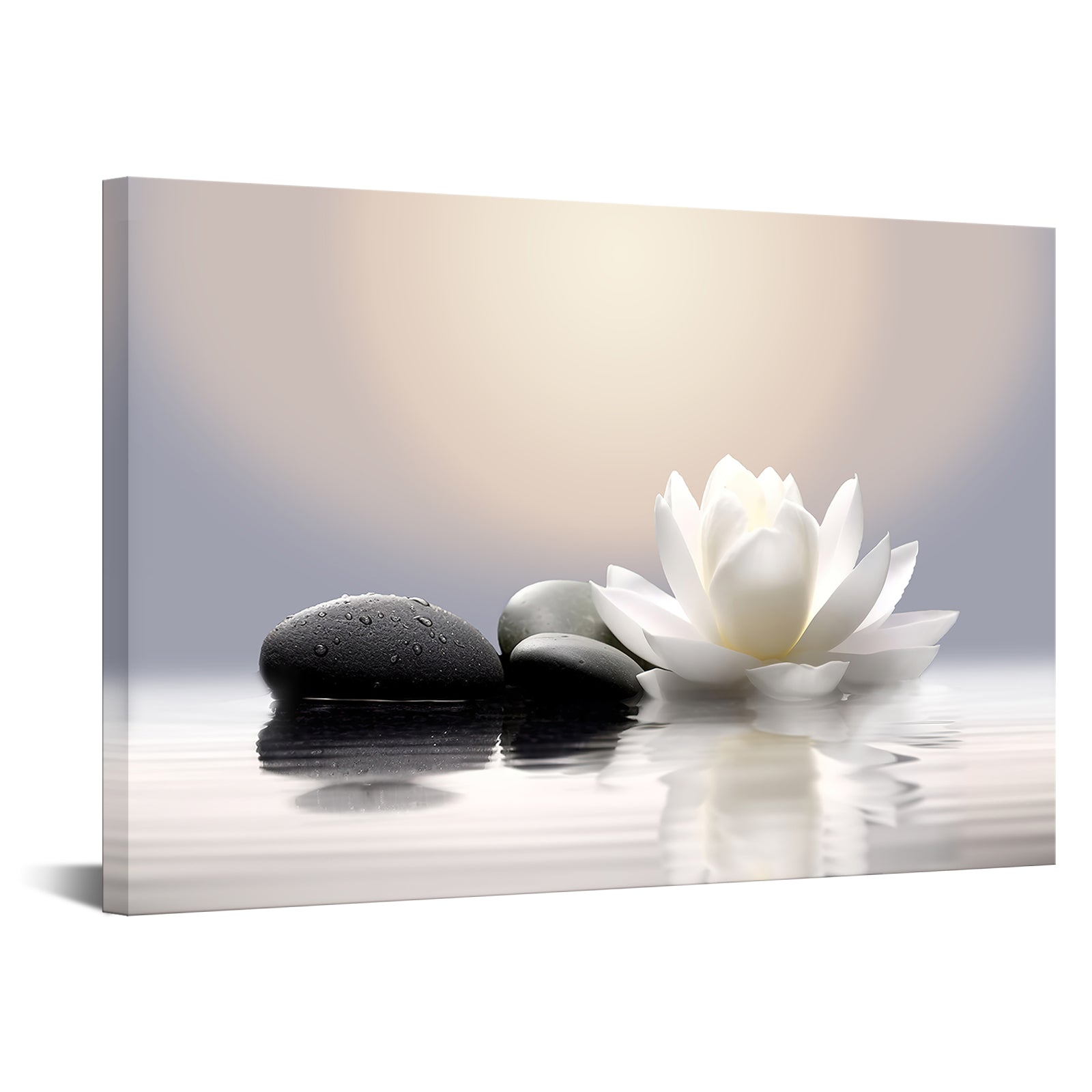 Lotus Stones Peaceful Atmosphere