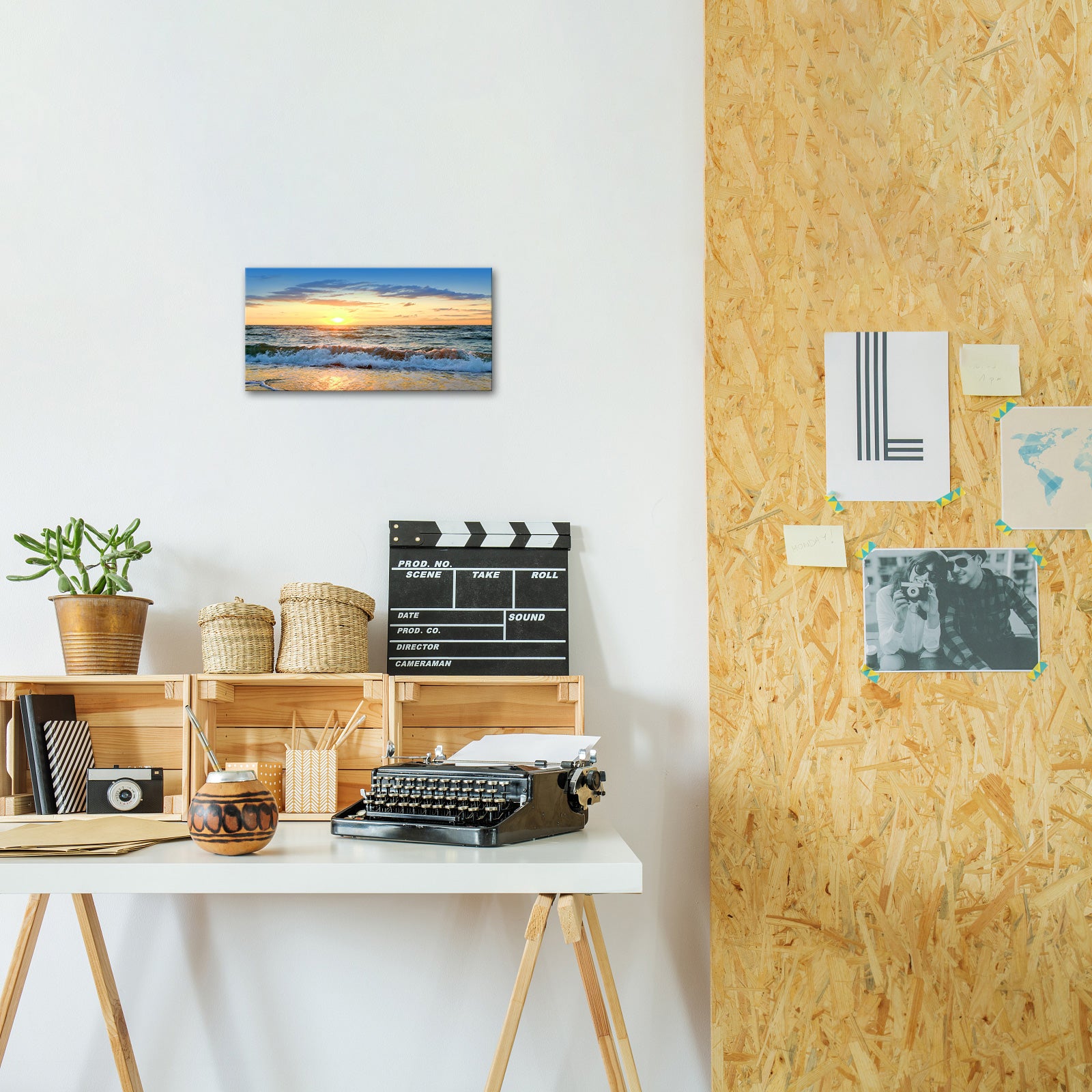 Beach Sunrise Scenery