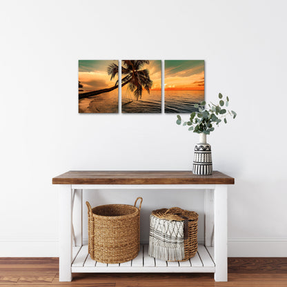 Sunset Over The Ocean