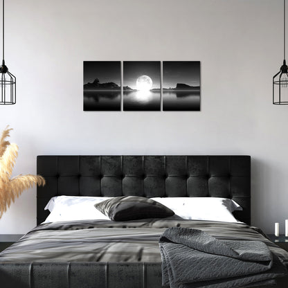 Lake Luminous Full Moon Night