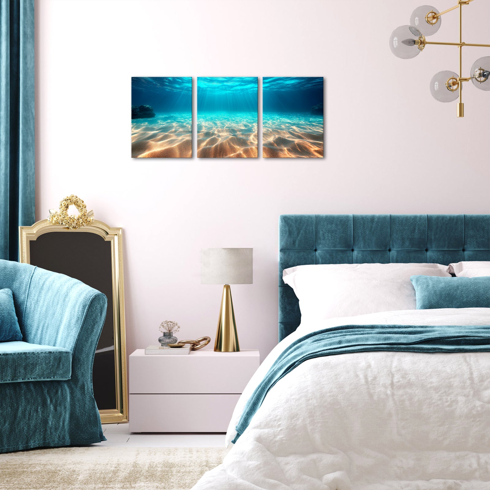 ocean canvas wall art set