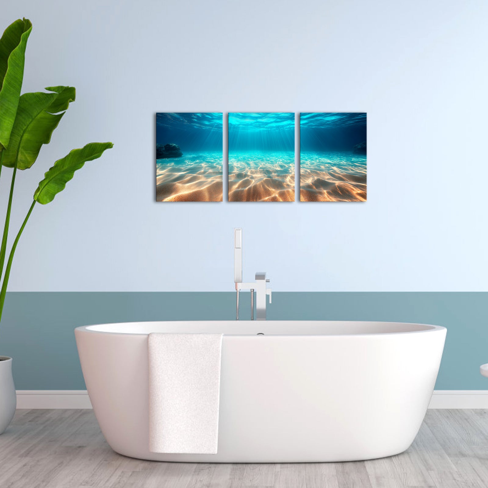 ocean canvas wall art set