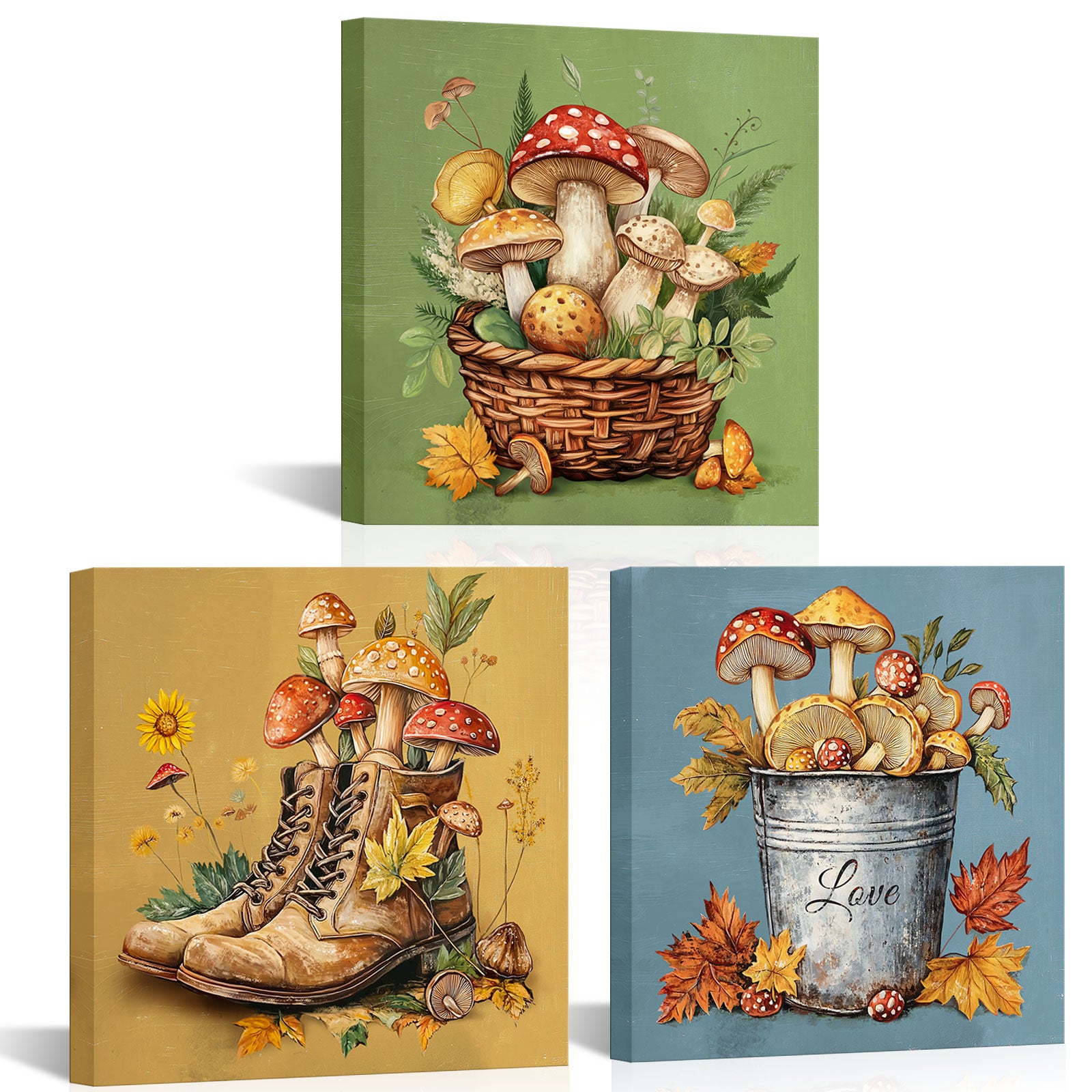 3 piece canvas wall art for kitchen