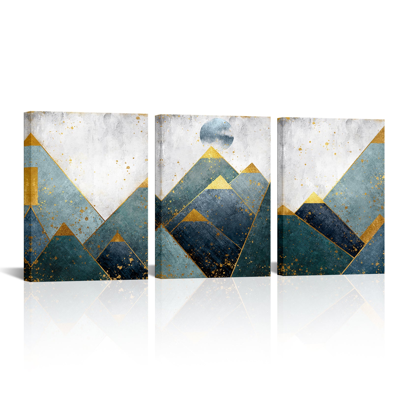 abstract mountain canvas prints for living room
