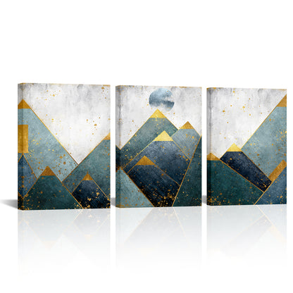 abstract mountain canvas prints for living room