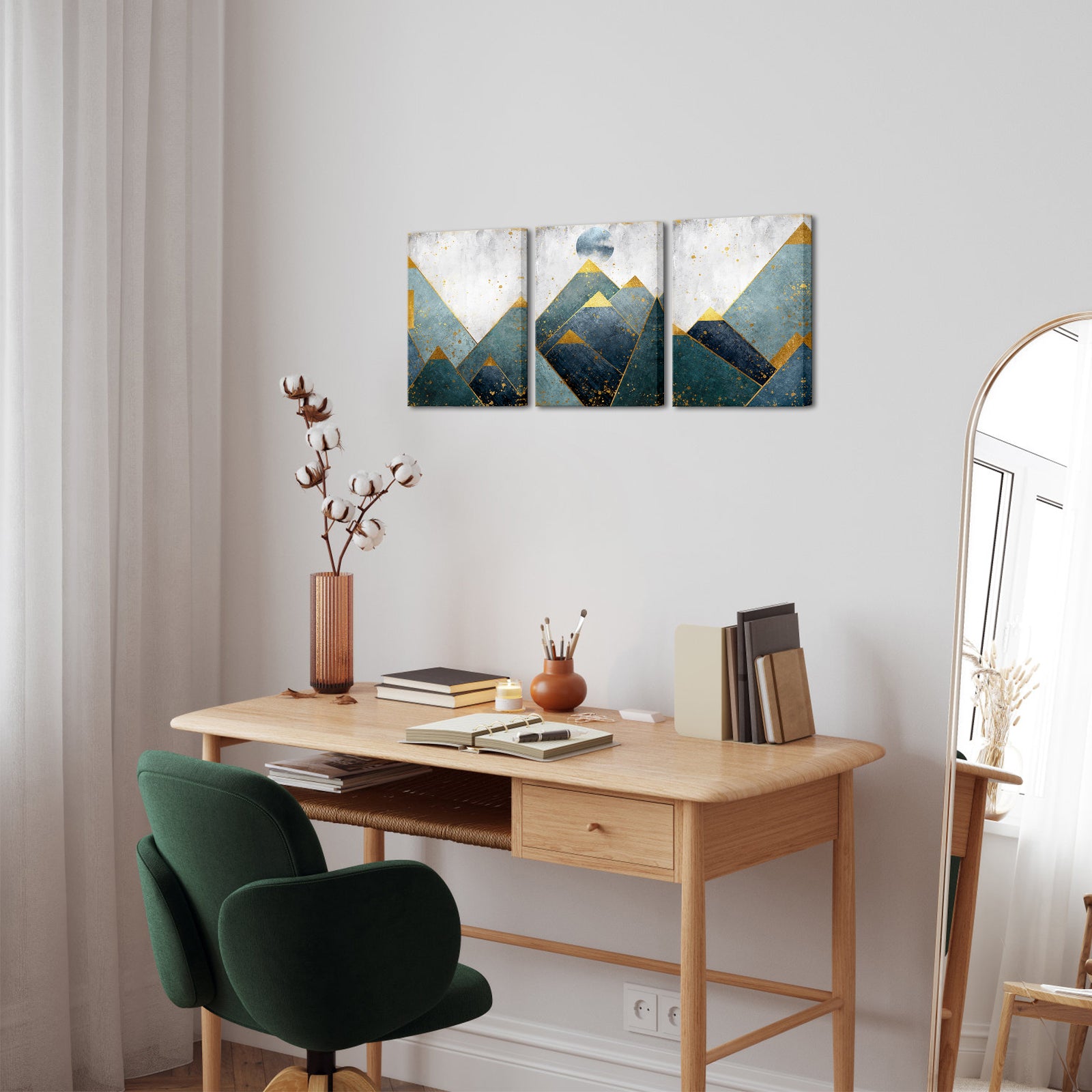 abstract mountain canvas prints for living room
