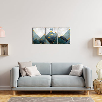 abstract mountain canvas prints for living room