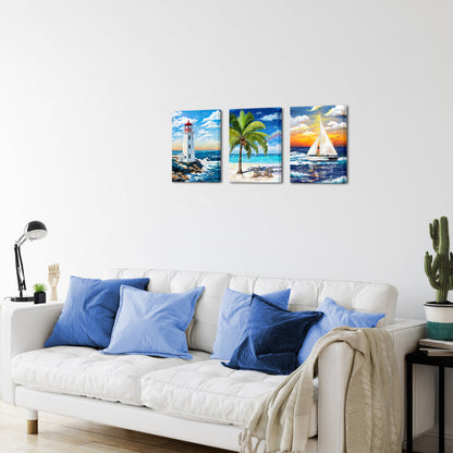 cheap large wall canvas art sets