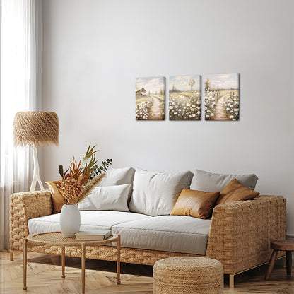 floral canvas wall art for hallway