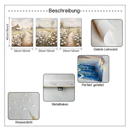 floral canvas wall art for hallway