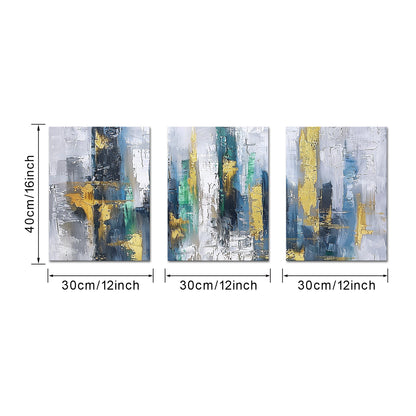 Abstract City Skyline affordable modern canvas wall decor