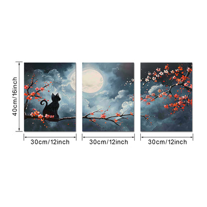 split canvas art modern for living room