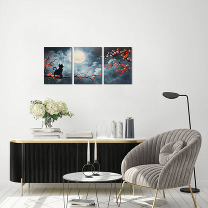 split canvas art modern for living room