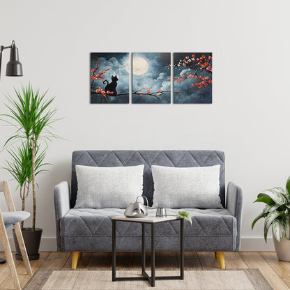 split canvas art modern for living room