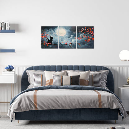 split canvas art modern for living room