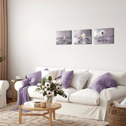 Multiple Water Photography Canvas Prints For Home Decor